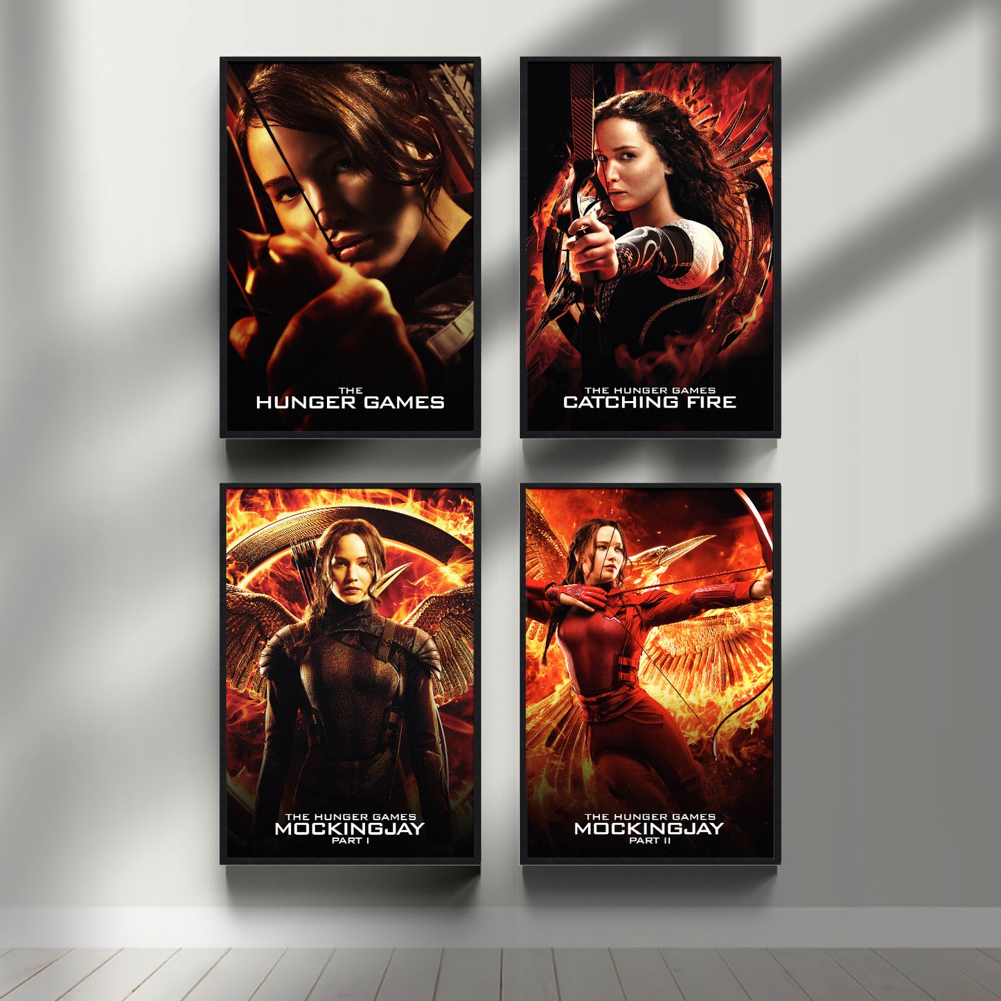 The Hunger Games Series Poster Set