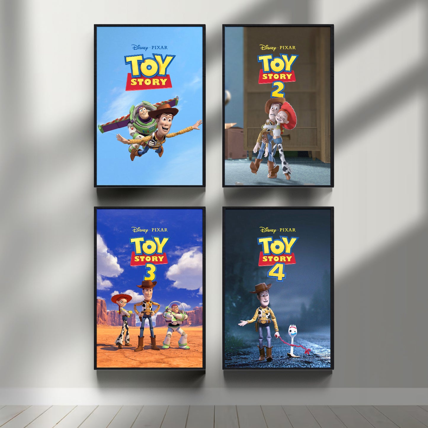Toy Story Series Poster Set