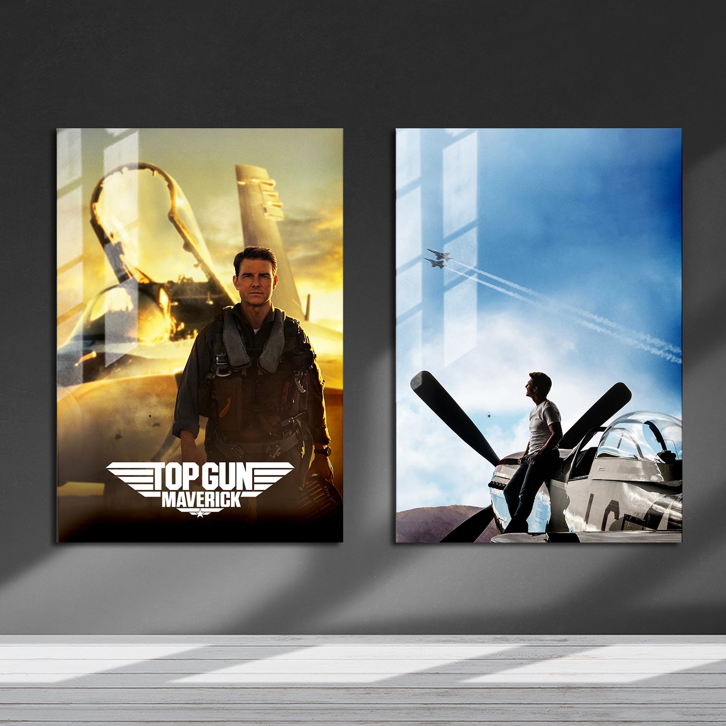 Top Gun Metal Poster Set