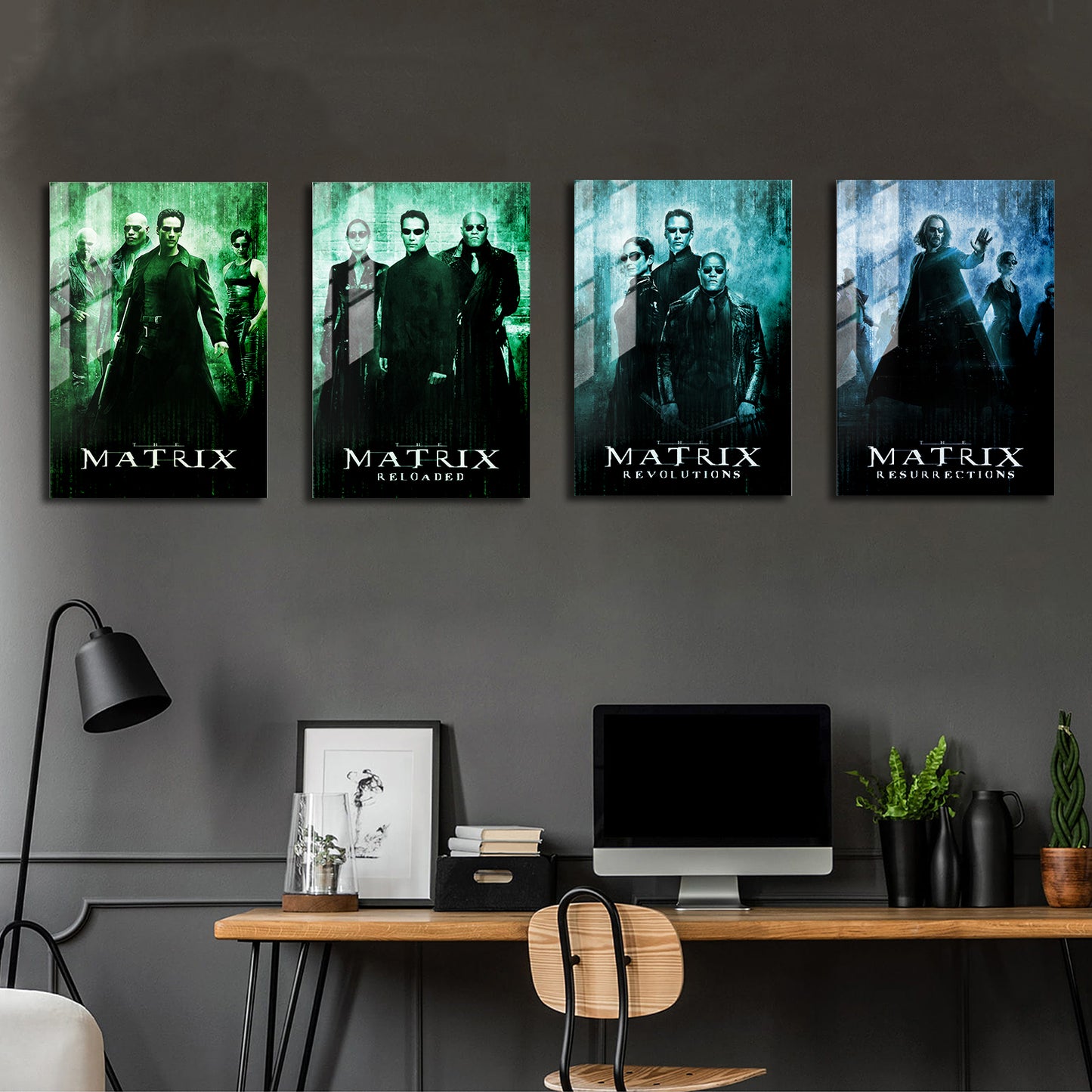 The Matrix Series Metal Poster Set