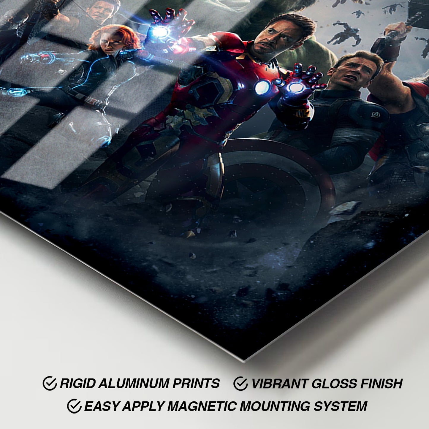 Avengers MCU Series Metal Poster Set