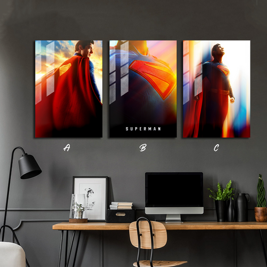 Superman 2025 Metal Poster Set