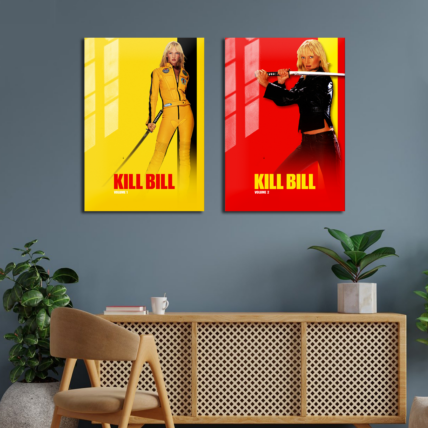 Kill Bill Metal Poster Set