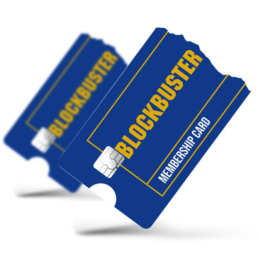 Flex Designs Credit Card Blockbuster Full Skins - Meme Credit Card & Debit Card Skin