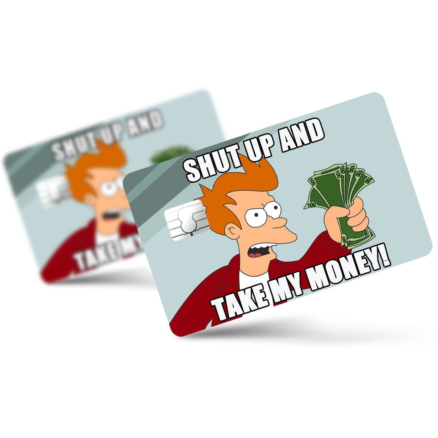 Flex Designs Credit Card Shut up and Take my Money Full Skins - Meme Quotes Credit Card & Debit Card Skin