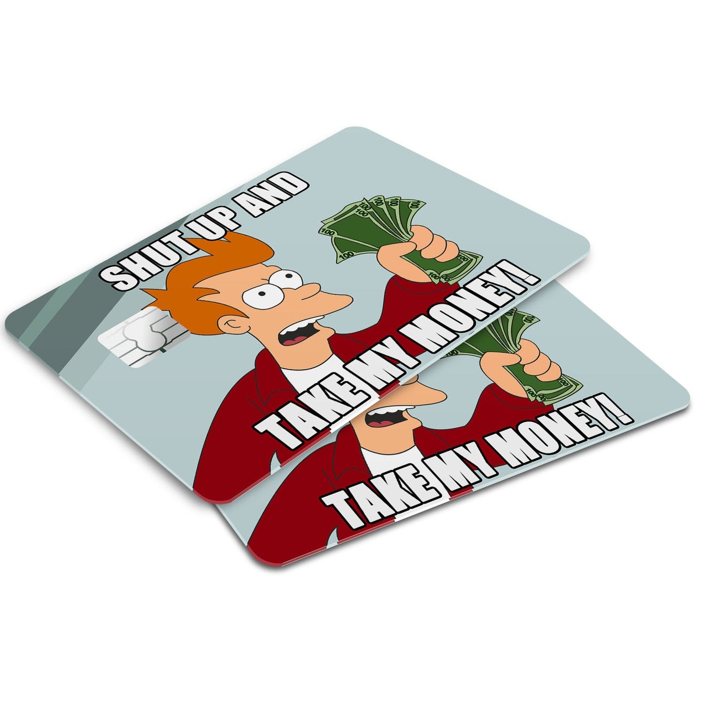 Flex Designs Credit Card Shut up and Take my Money Window Skins - Meme Quotes Credit Card & Debit Card Skin