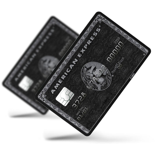 Flex Designs Credit Card Black Centurion American Express Full Skins - Meme Credit Card & Debit Card Skin