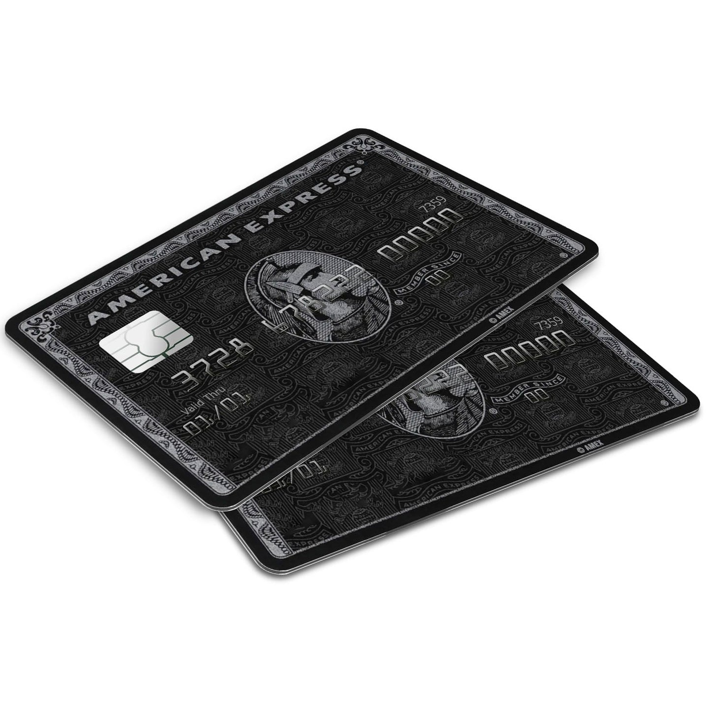 Flex Designs Credit Card Black Centurion American Express Window Skins - Meme Credit Card & Debit Card Skin