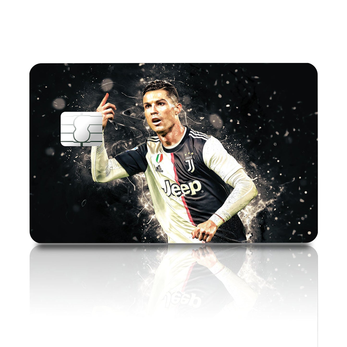 Flex Designs Credit Card Ronaldo Juventus Full Skins - Sports Soccer Credit Card & Debit Card Skin