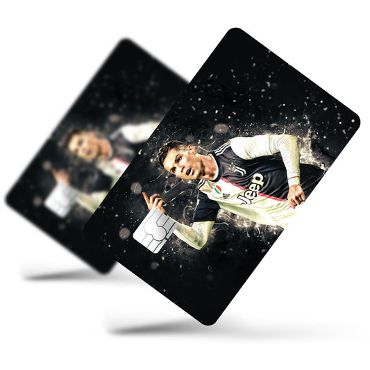 Flex Designs Credit Card Ronaldo Juventus Full Skins - Sports Soccer Credit Card & Debit Card Skin
