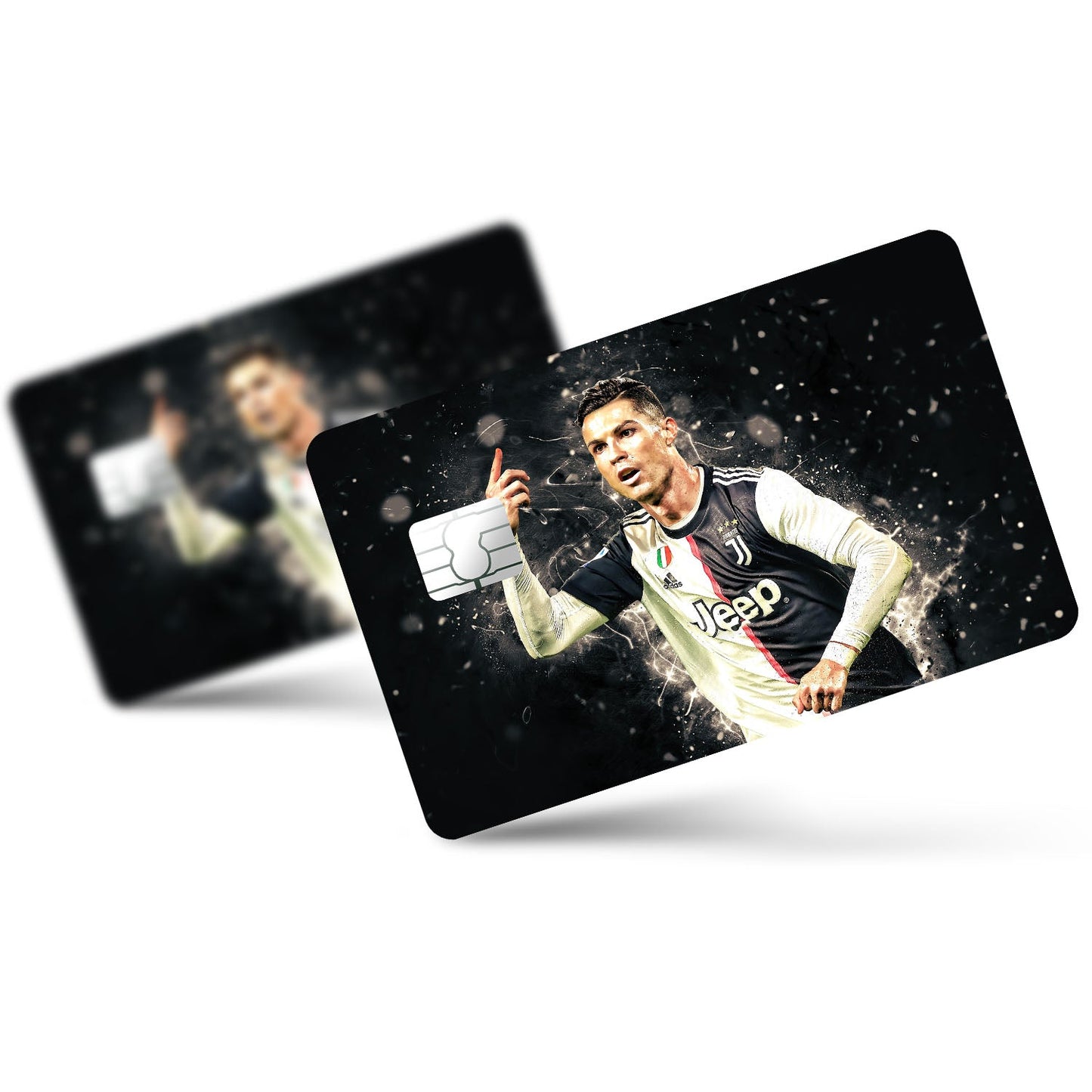 Flex Designs Credit Card Ronaldo Juventus Full Skins - Sports Soccer Credit Card & Debit Card Skin