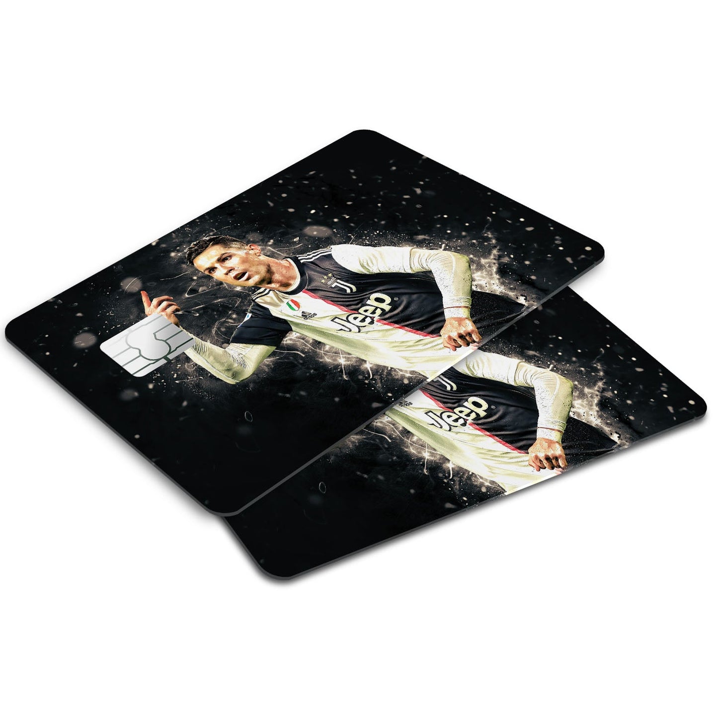 Flex Designs Credit Card Ronaldo Juventus Window Skins - Sports Soccer Credit Card & Debit Card Skin