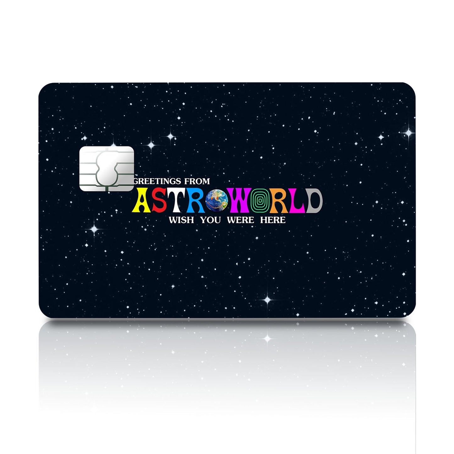 Flex Designs Credit Card Travis Scott Astroworld Full Skins - Artist Credit Card & Debit Card Skin