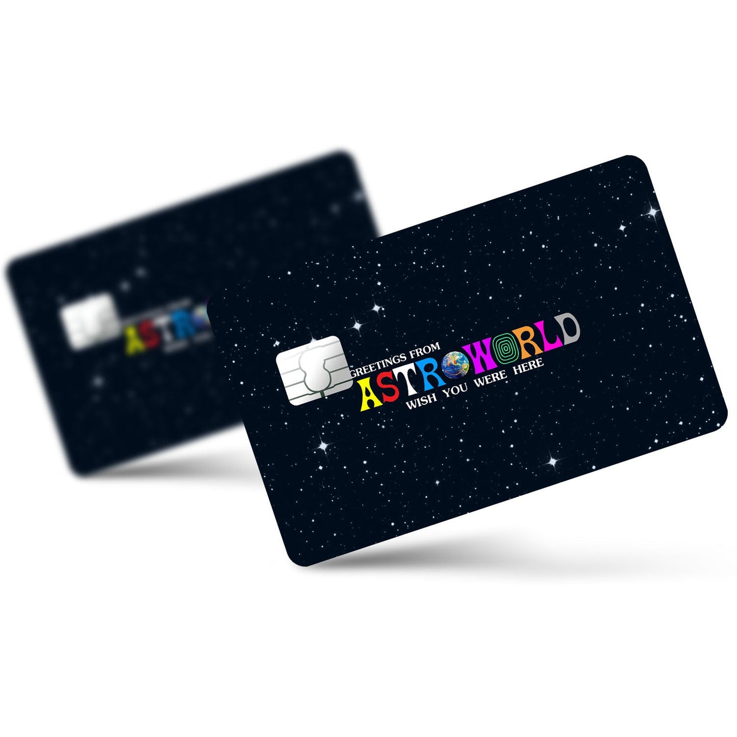 Flex Designs Credit Card Travis Scott Astroworld Full Skins - Artist Credit Card & Debit Card Skin