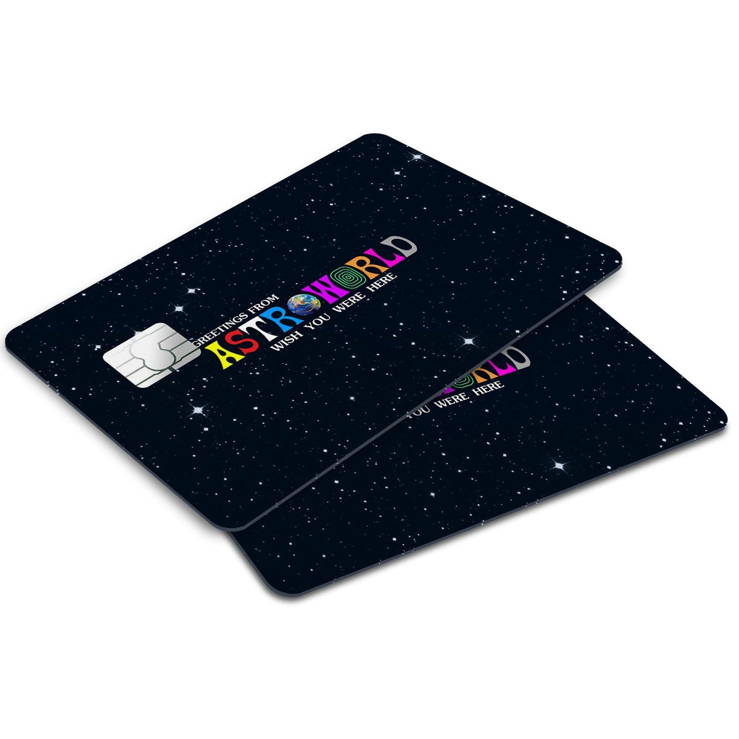 Flex Designs Credit Card Travis Scott Astroworld Window Skins - Artist Credit Card & Debit Card Skin