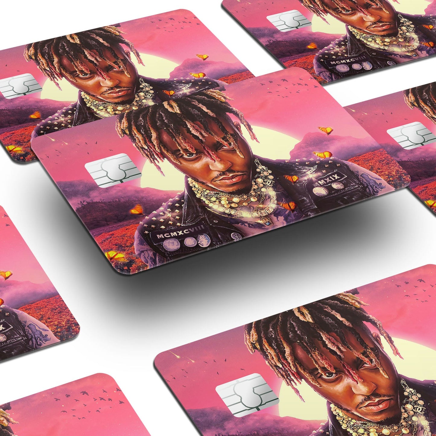 Flex Designs Credit Card Juicewrld Legends Never Die Window Skins - Artist Credit Card & Debit Card Skin