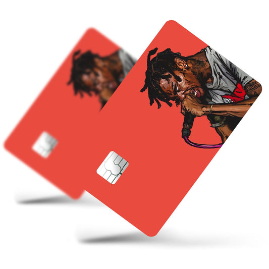 Flex Designs Credit Card Travis Scott Astroworld Wish You Were Here Full Skins - Artist Credit Card & Debit Card Skin