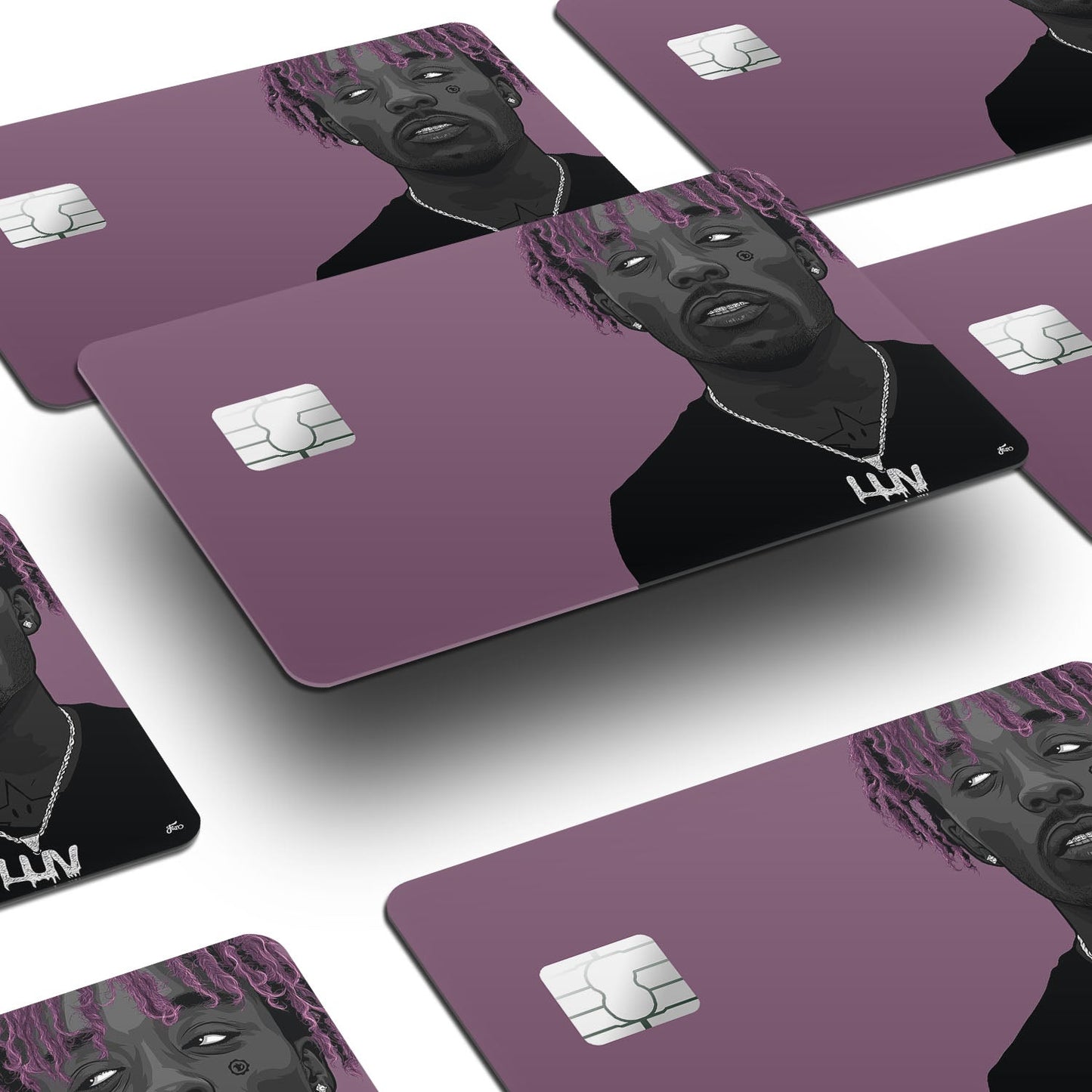 Flex Designs Credit Card Lil Uzi Window Skins - Artist Credit Card & Debit Card Skin