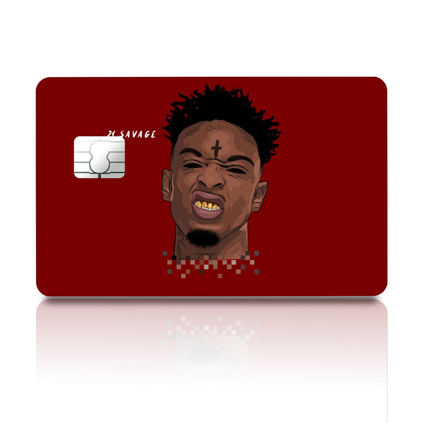 Flex Designs Credit Card 21 Savage Full Skins - Artist Credit Card & Debit Card Skin