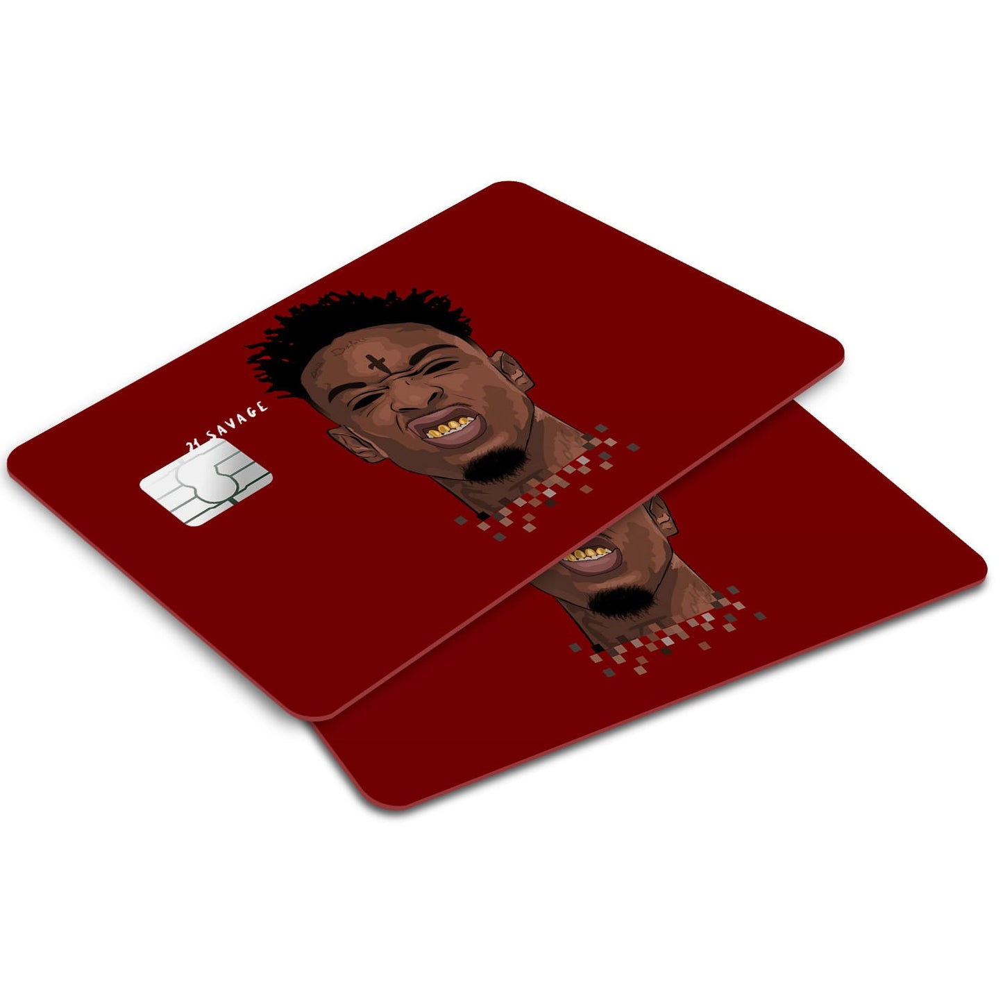Flex Designs Credit Card 21 Savage Window Skins - Artist Credit Card & Debit Card Skin