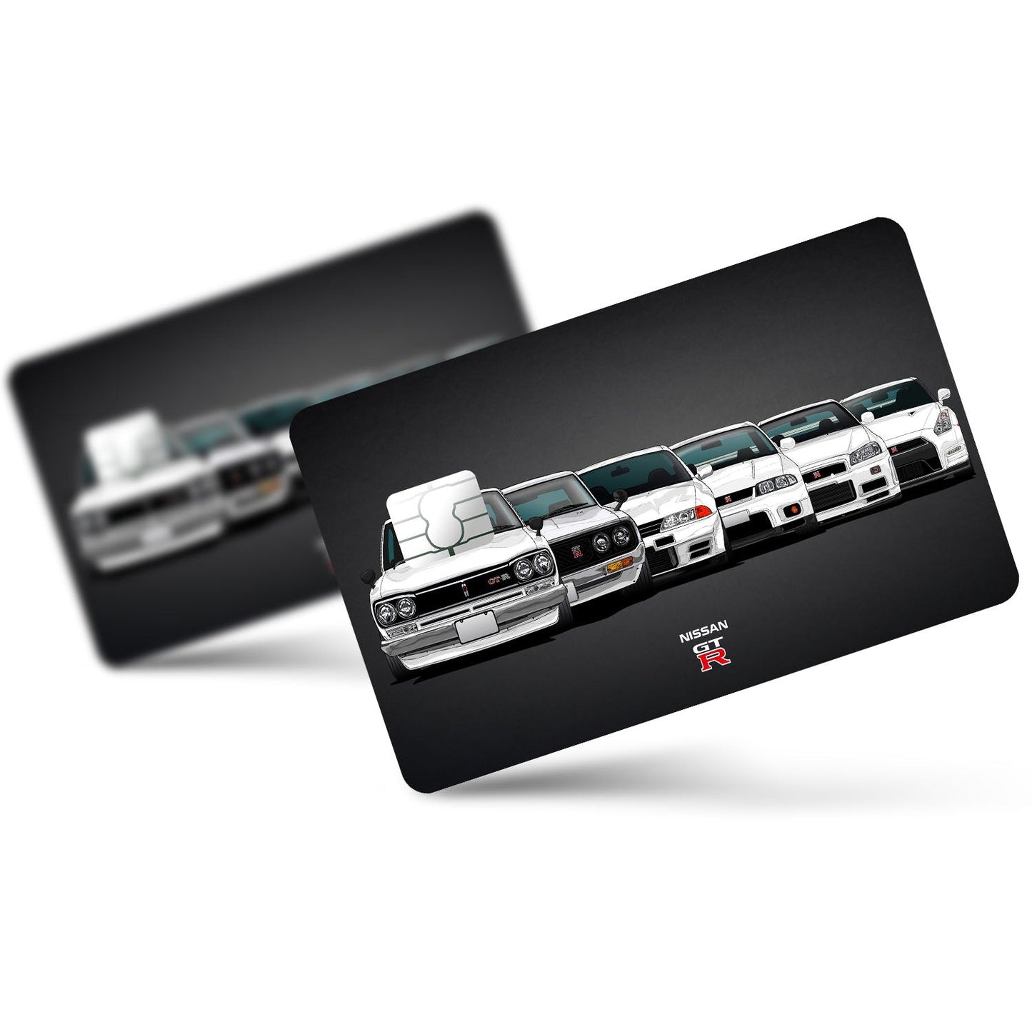 Flex Designs Credit Card Nissan GTR Full Skins - Cars Credit Card & Debit Card Skin