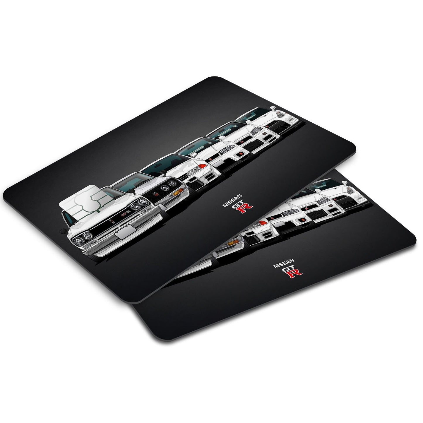 Flex Designs Credit Card Nissan GTR Window Skins - Cars Credit Card & Debit Card Skin
