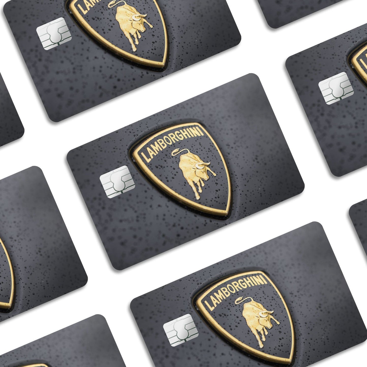 Flex Designs Credit Card Lamborghini Logo Window Skins - Cars Credit Card & Debit Card Skin