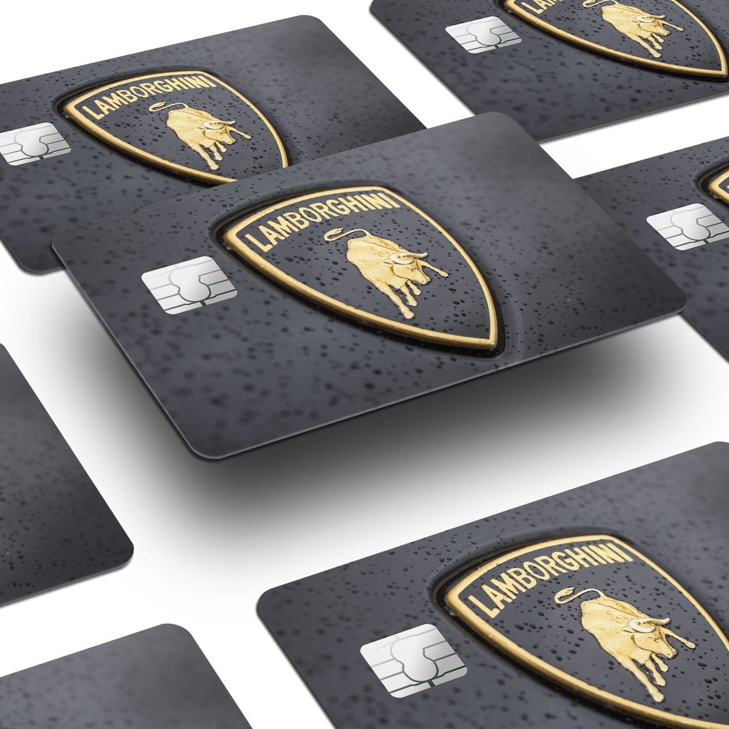 Flex Designs Credit Card Lamborghini Logo Window Skins - Cars Credit Card & Debit Card Skin