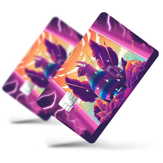 Flex Designs Credit Card Supply llama Full Skins - Gaming Fortnite Credit Card & Debit Card Skin