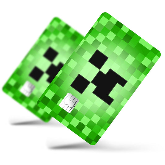 Flex Designs Credit Card Minecraft Creeper Full Skins - Gaming Minecraft Credit Card & Debit Card Skin