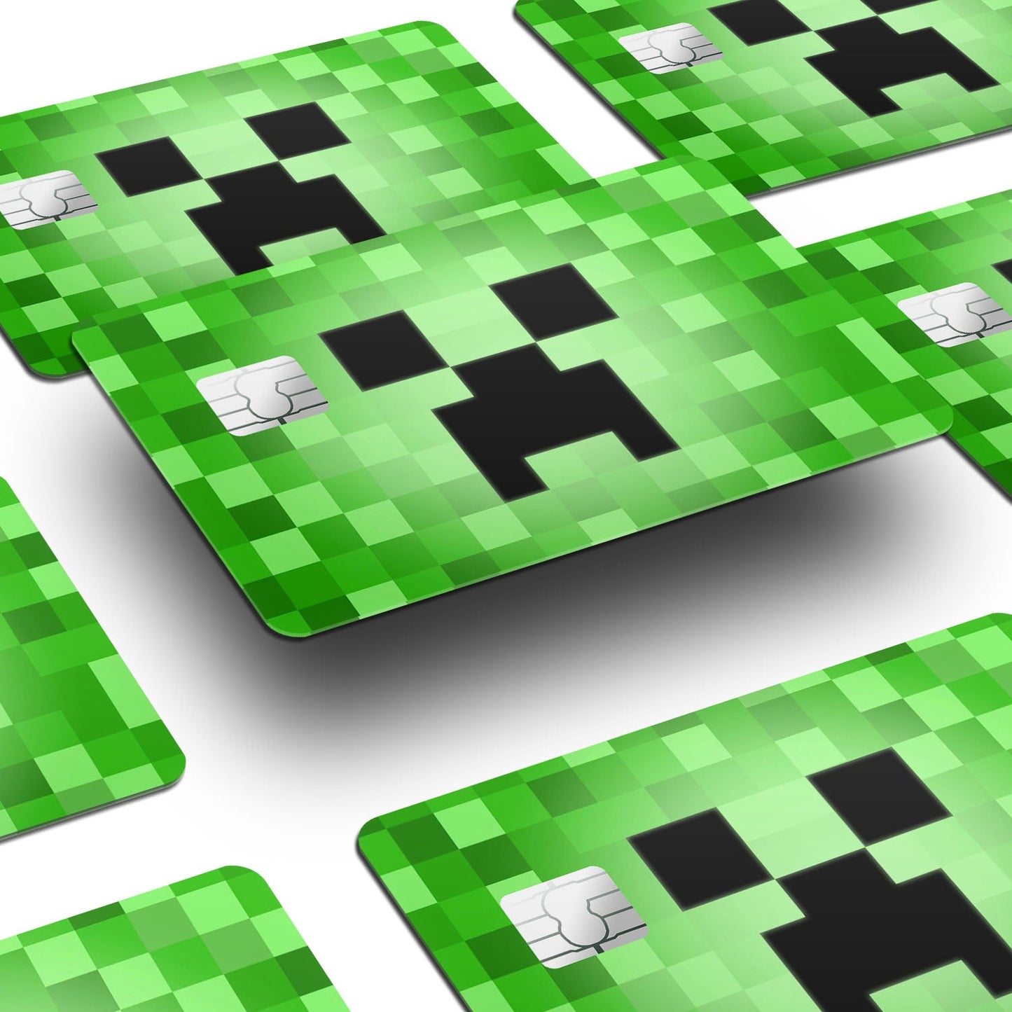 Flex Designs Credit Card Minecraft Creeper Window Skins - Gaming Minecraft Credit Card & Debit Card Skin