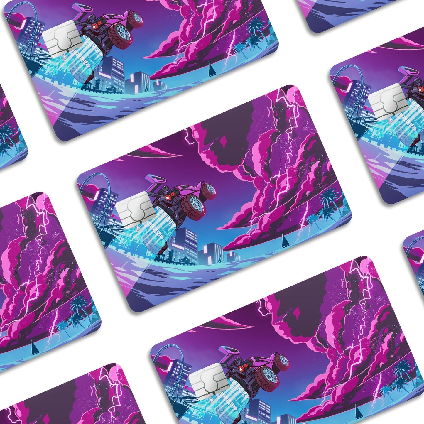 Flex Designs Credit Card Rocket League Window Skins - Gaming Rocket League Credit Card & Debit Card Skin