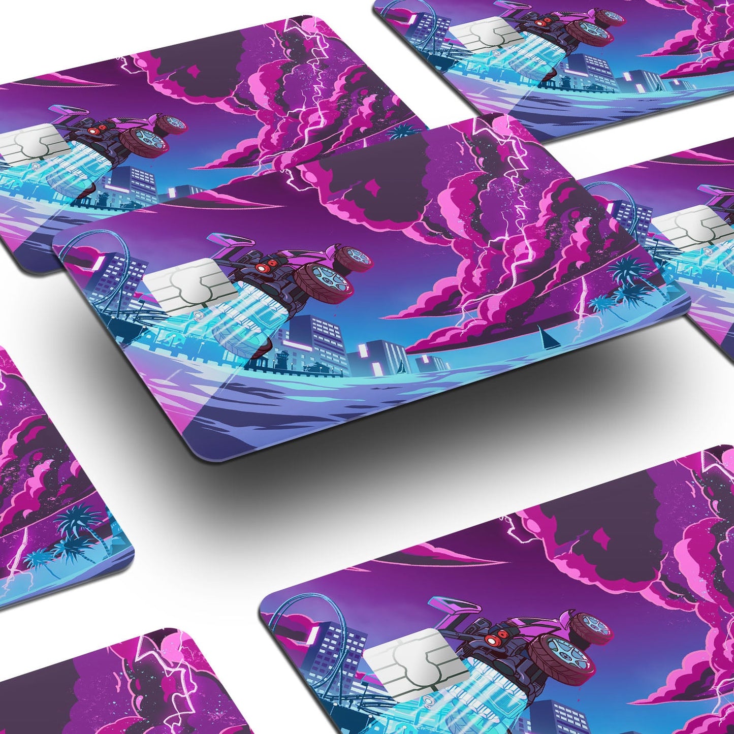 Flex Designs Credit Card Rocket League Window Skins - Gaming Rocket League Credit Card & Debit Card Skin