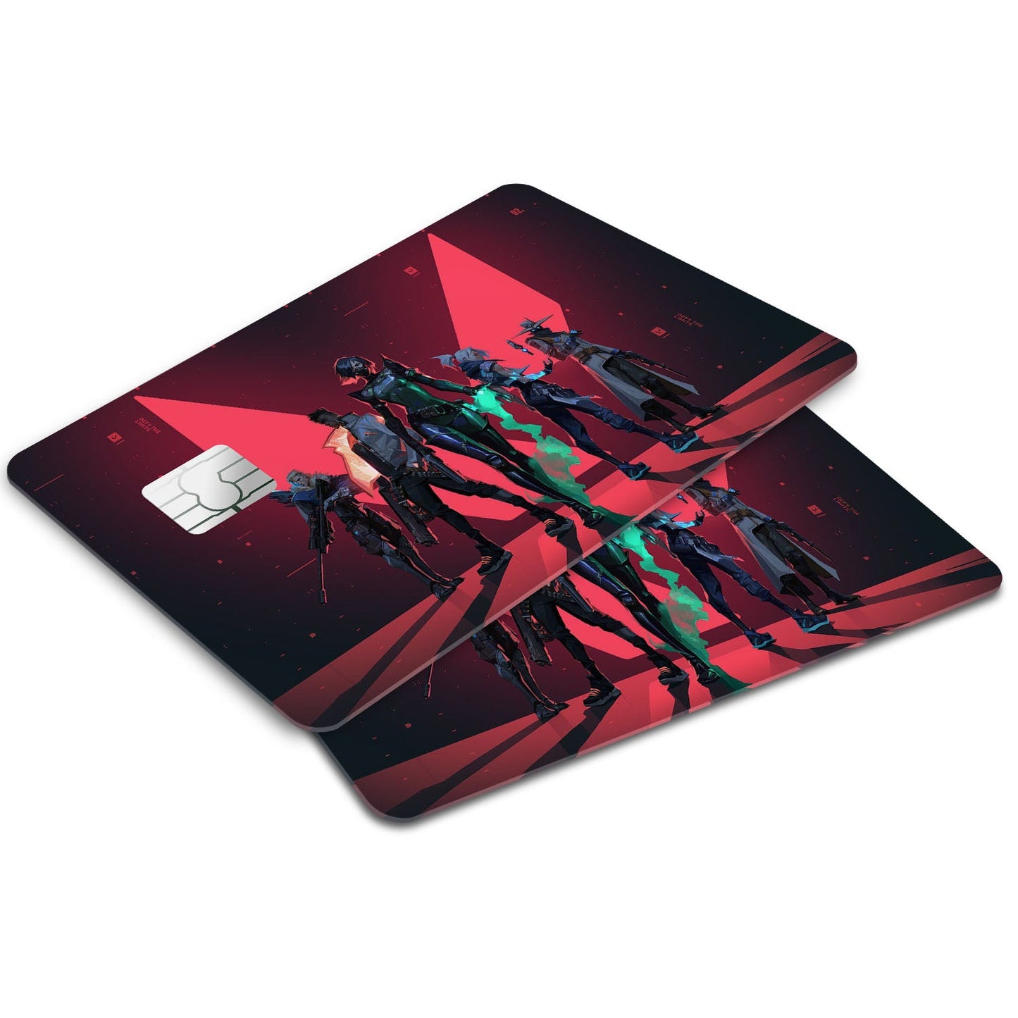 Flex Designs Credit Card Valorant Window Skins - Gaming Valorant Credit Card & Debit Card Skin
