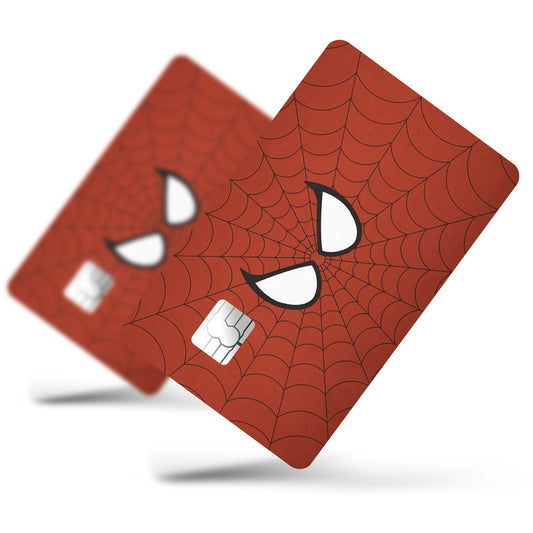 Flex Designs Credit Card Spiderman Face Full Skins - Superhero Spiderman Credit Card & Debit Card Skin