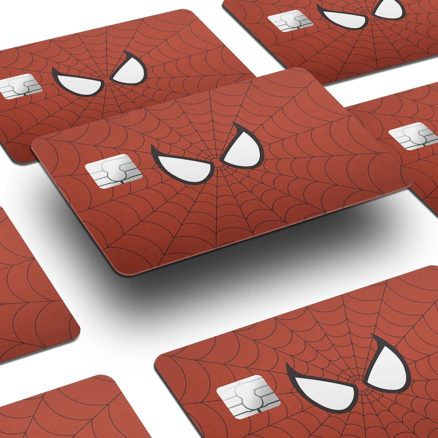 Flex Designs Credit Card Spiderman Face Window Skins - Superhero Spiderman Credit Card & Debit Card Skin