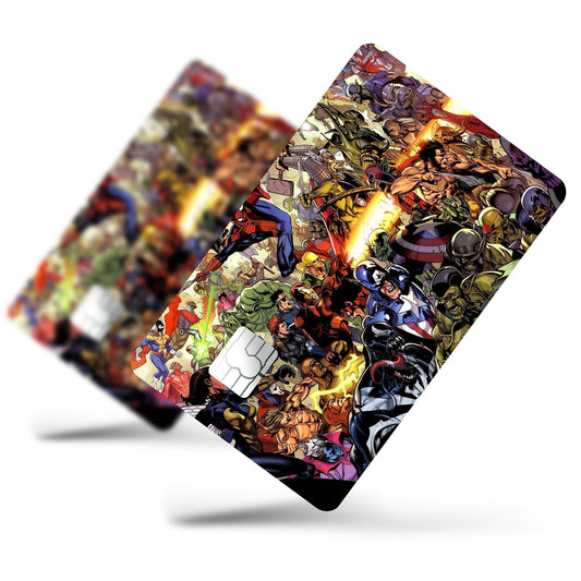 Flex Designs Credit Card Marvel Comics Full Skins - Superhero Marvel Credit Card & Debit Card Skin