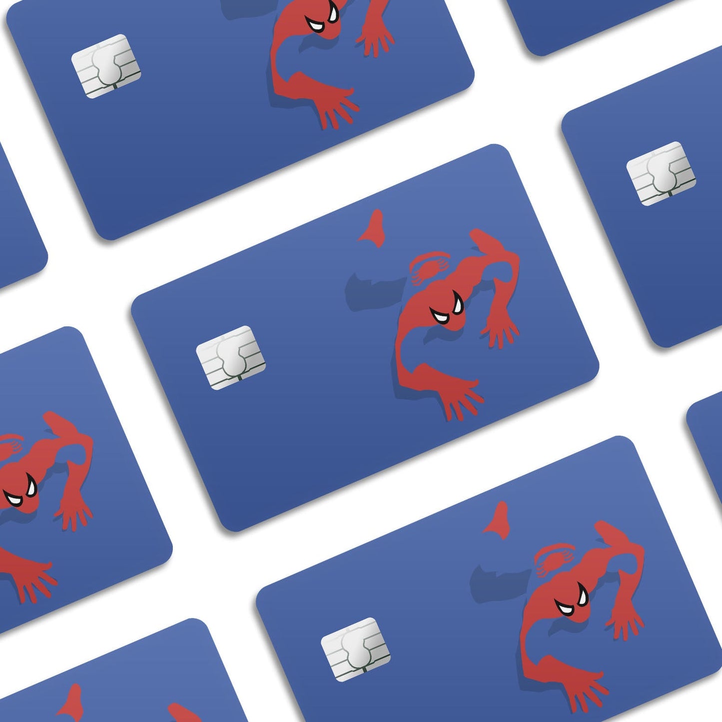 Flex Designs Credit Card Spiderman Minimalist Window Skins - Superhero Spiderman Credit Card & Debit Card Skin