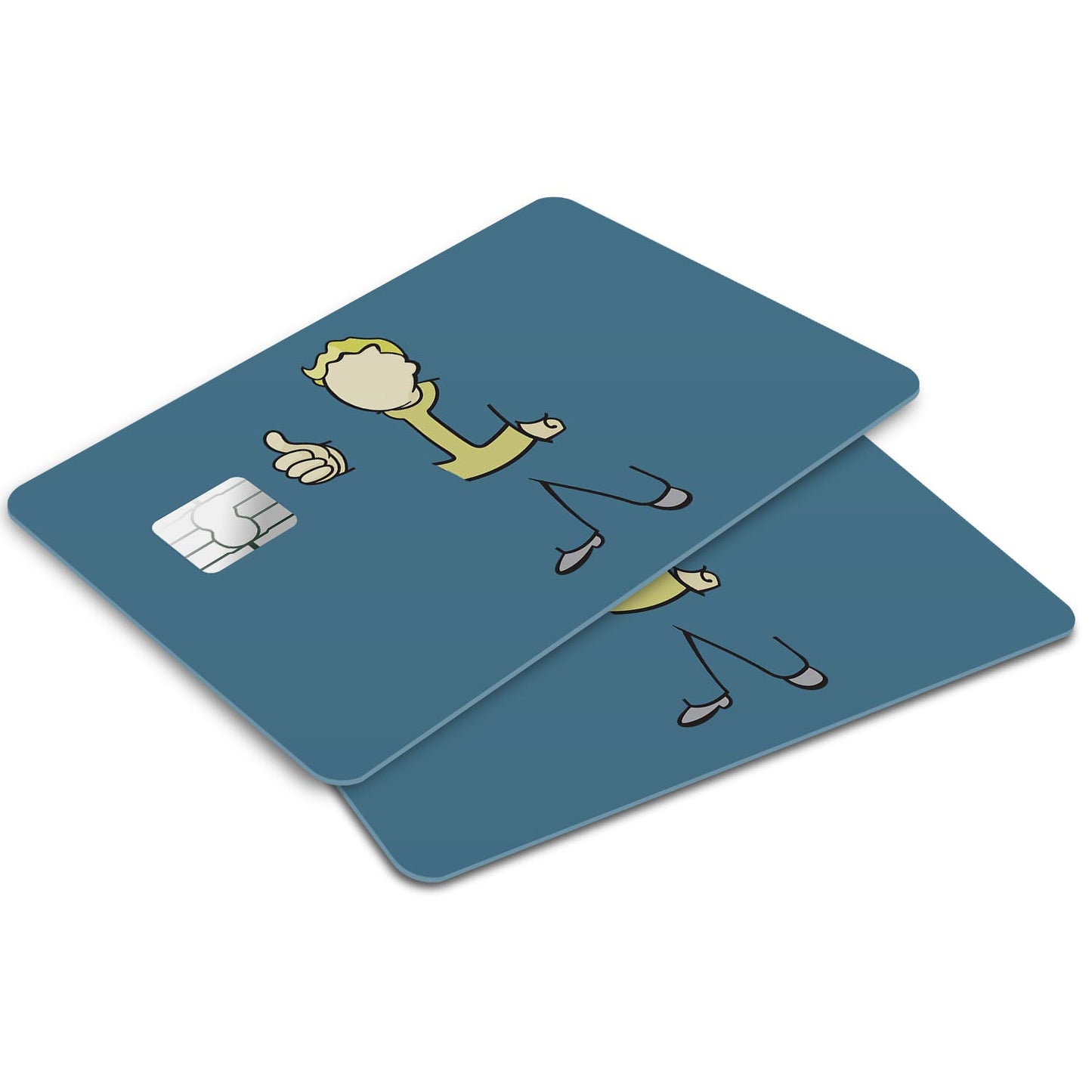 Flex Designs Credit Card Vault Boy Window Skins - Gaming Fallout Credit Card & Debit Card Skin