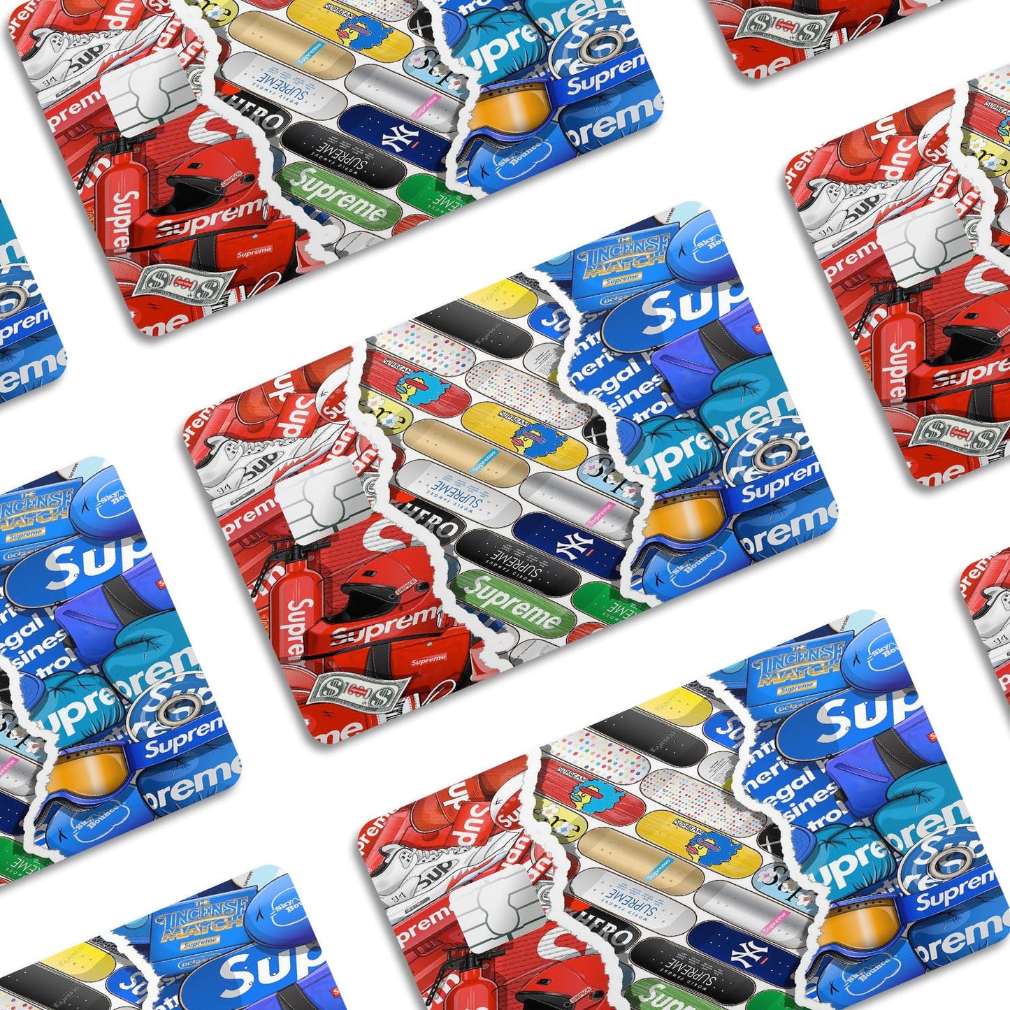 Flex Designs Credit Card Hype Pills Window Skins - Hypebeast Credit Card & Debit Card Skin