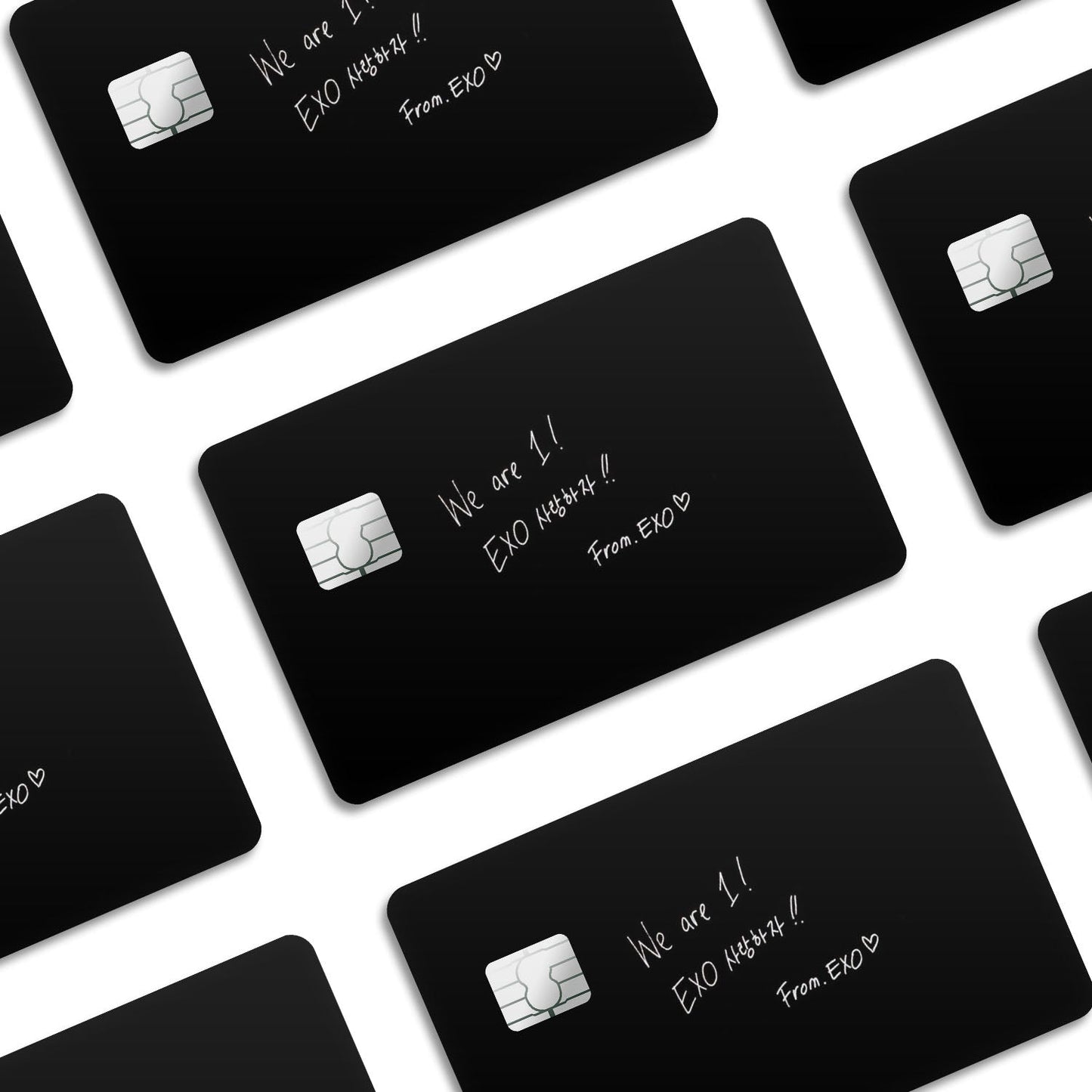 Flex Designs Credit Card We are Exo Window Skins - Artist Kpop Credit Card & Debit Card Skin