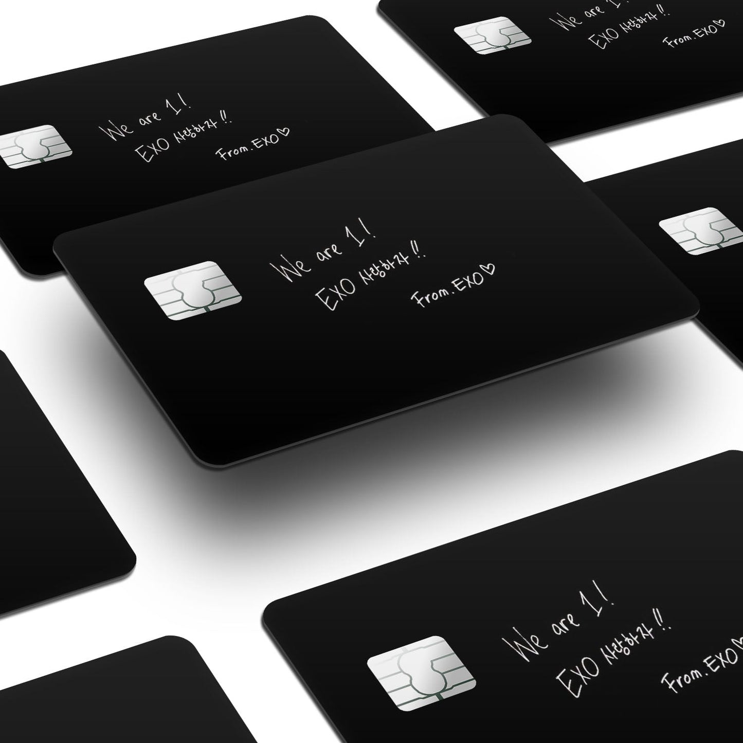 Flex Designs Credit Card We are Exo Window Skins - Artist Kpop Credit Card & Debit Card Skin
