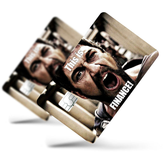 Flex Designs Credit Card This is Finance Full Skins - Meme Quotes Credit Card & Debit Card Skin