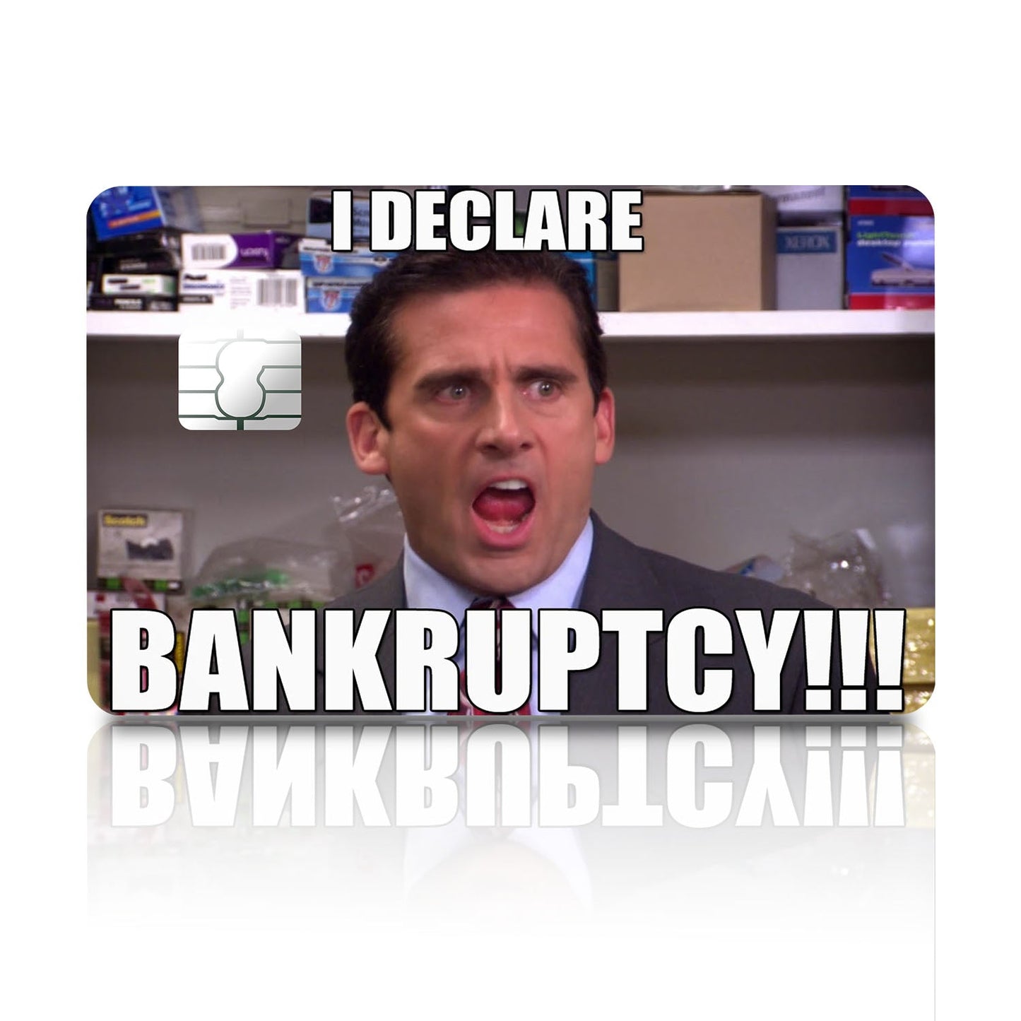 Flex Designs Credit Card I Declare Bankruptcy Full Skins - Meme Quotes Credit Card & Debit Card Skin