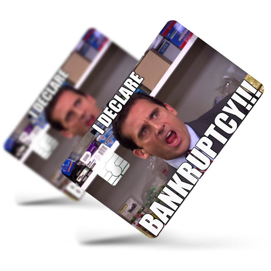 Flex Designs Credit Card I Declare Bankruptcy Full Skins - Meme Quotes Credit Card & Debit Card Skin