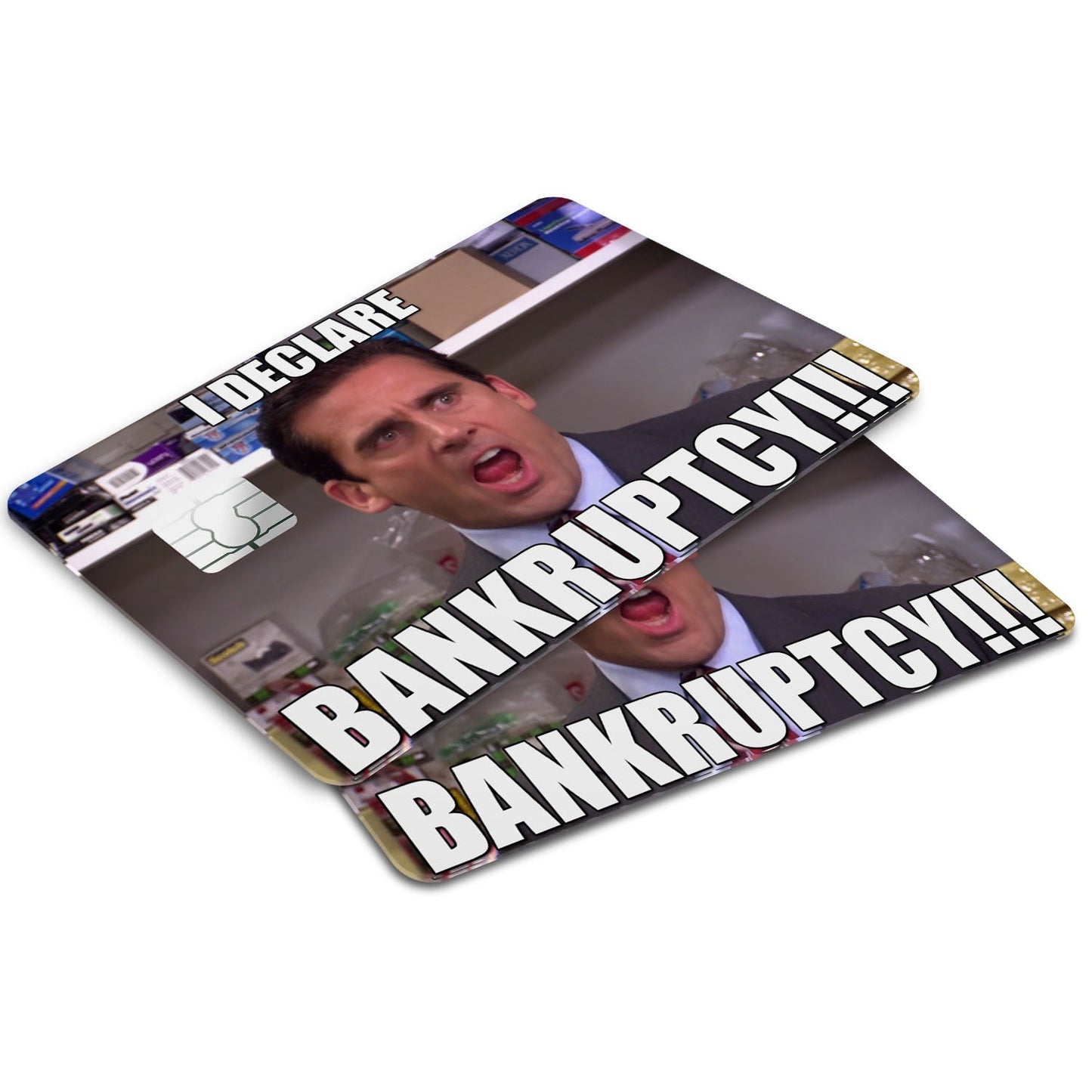 Flex Designs Credit Card I Declare Bankruptcy Window Skins - Meme Quotes Credit Card & Debit Card Skin