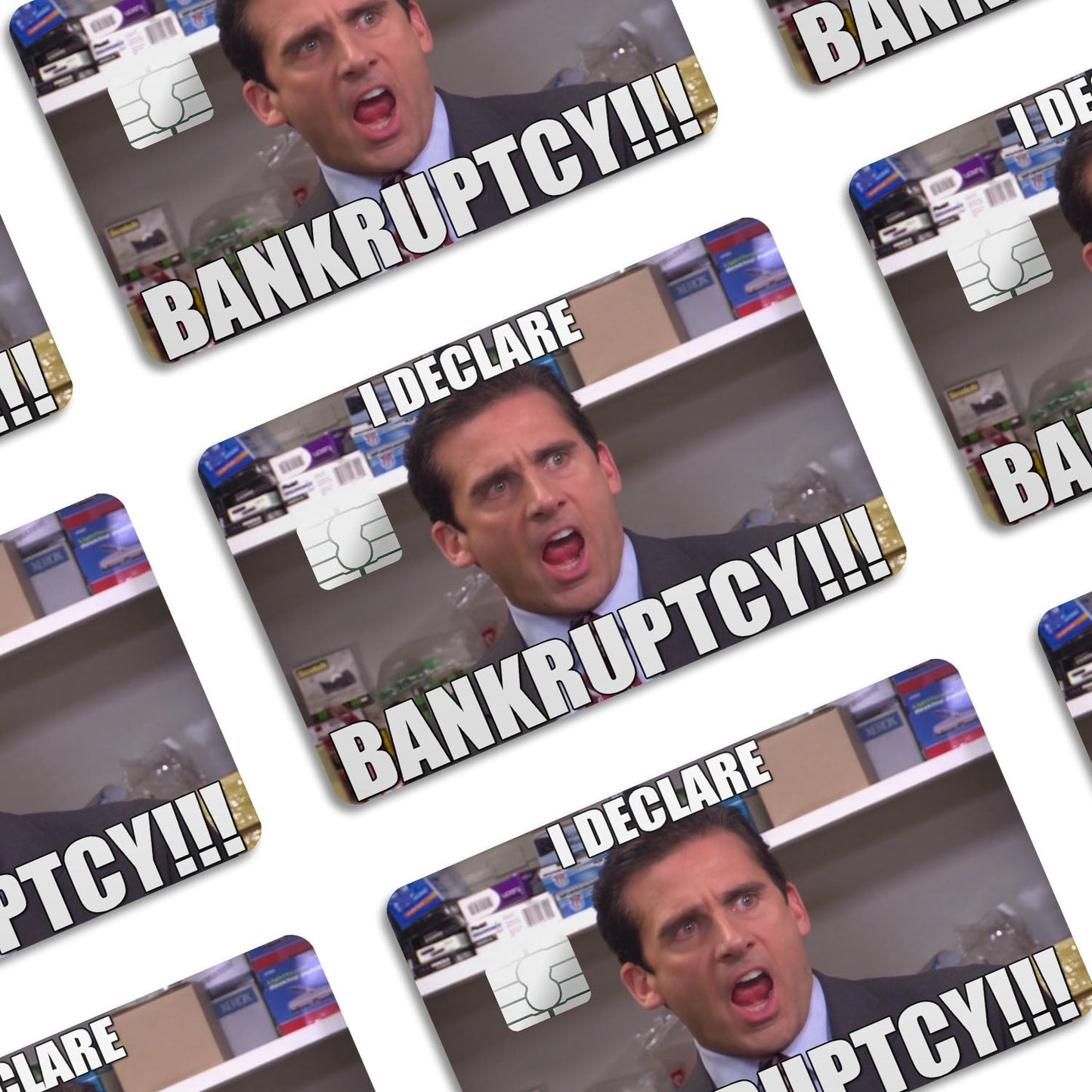 Flex Designs Credit Card I Declare Bankruptcy Window Skins - Meme Quotes Credit Card & Debit Card Skin