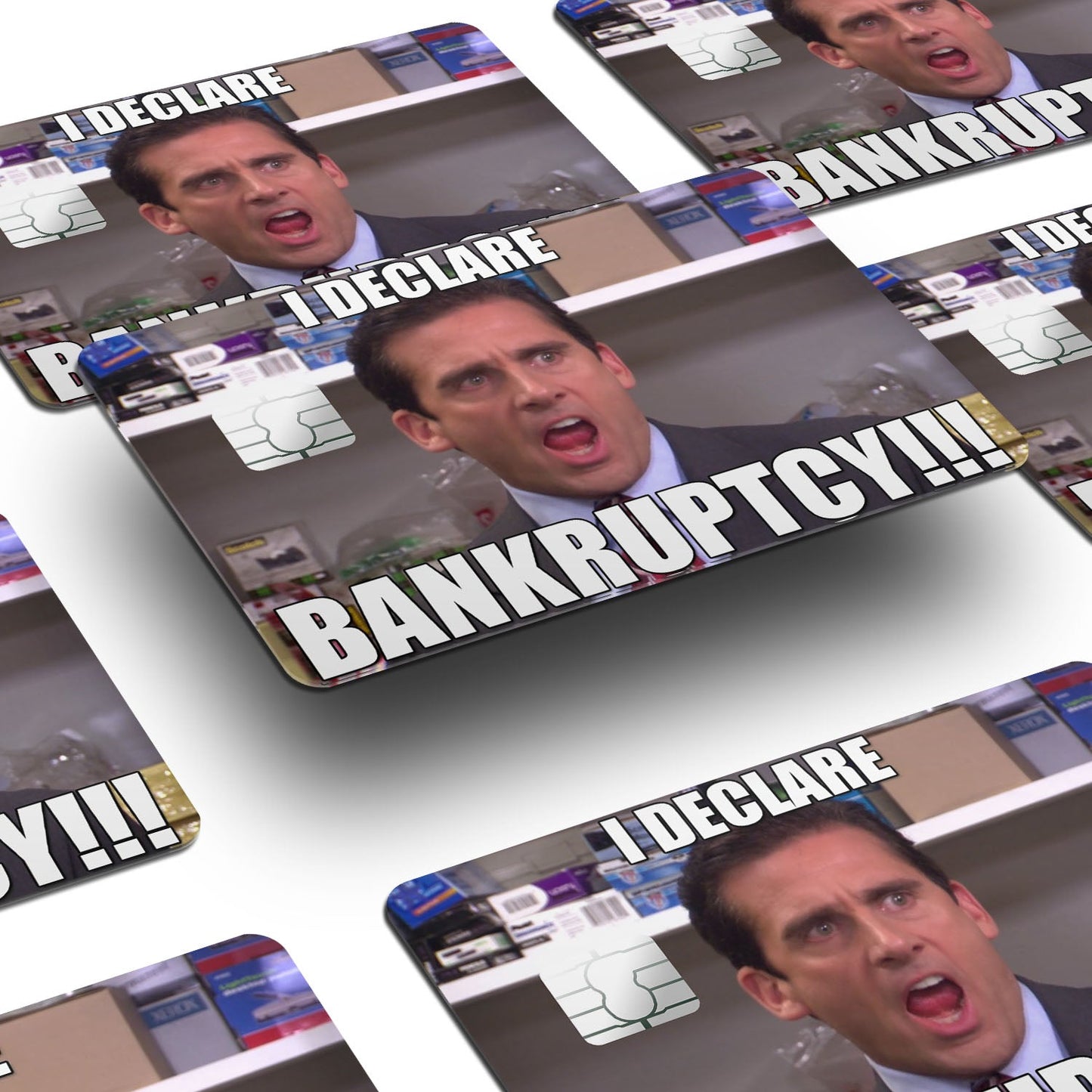 Flex Designs Credit Card I Declare Bankruptcy Window Skins - Meme Quotes Credit Card & Debit Card Skin