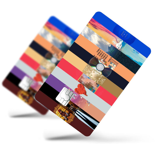 Flex Designs Credit Card Kanye West Albums Full Skins - Artist Credit Card & Debit Card Skin