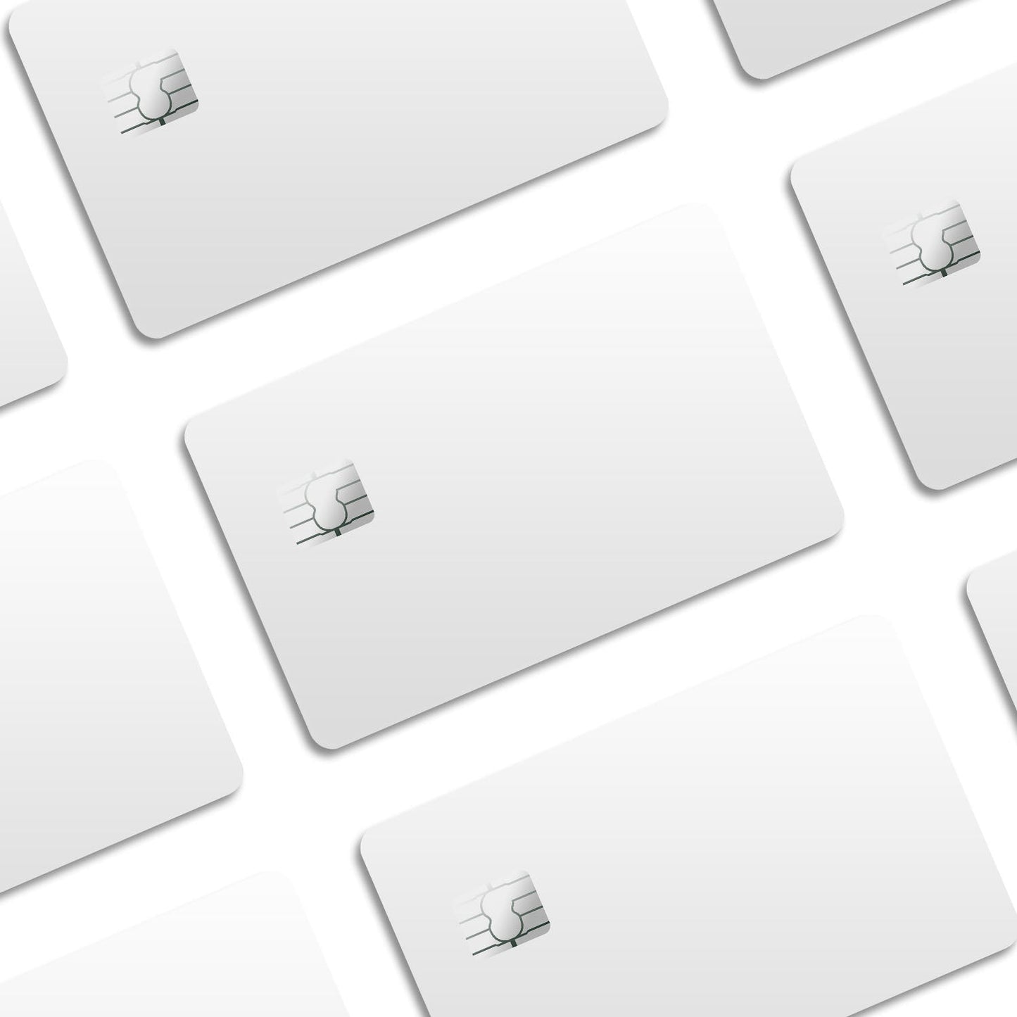 Flex Designs Credit Card Avalache White Window Skins - Pattern Credit Card & Debit Card Skin